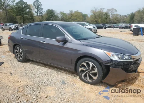 2017 Honda Accord Ex из США, поврежденный, VIN 1HGCR2F7XHA168013